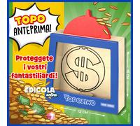 Fumetto Topolino 3620 con Salvadanaio Deposito Zio Paperone Collezione