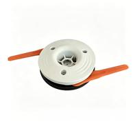 FUMHEUF Testina di taglio compatibile per Stihl PolyCut 28-2 Sostituzione Premium per Decespugliatore 2 Lame Plastica Filettatura a Sinistra M10 x 1,0