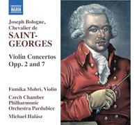 Audio Cd Joseph Bologne,Chevalier De Saint-Georges - Violin Concertos, Opp. 2 &