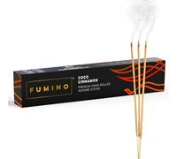 Fumino Incenso Bastoncini Freschi Fatti a Mano Fragranza Cacao Cannella - Incensi Naturali - 1 Scatola, 14 Bastoncini (15g) - Masala, Agarbatti Profumati Rilassanti per Meditazione