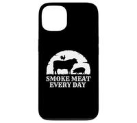 Fumo carne Stagione barbecue tutti i giorni Pitmasters & Foodies Custodia per iPhone 13