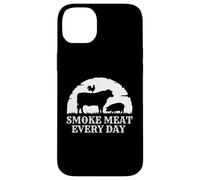 Fumo carne Stagione barbecue tutti i giorni Pitmasters & Foodies Custodia per iPhone 14 Plus