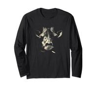 Fumo Facocero Cinghiale Hardcore Animale Maglia a Manica