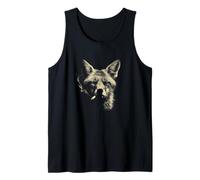 Fumo Fox Head Cool Animal Urban Smoke Vibe Canotta