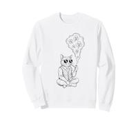 Fumo Gatto risaia e Trifoglio Shenanigans Giorno di San Patrizio Felpa