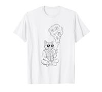 Fumo Gatto risaia e Trifoglio Shenanigans Giorno di San Patrizio Maglietta