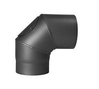 Fumo Tubo a gomito 90 ° Ø 150 gussgrau # 288 2 mm