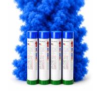 Fumogeni Colorati Made in Italy - 60 Secondi - Cat.1 - ( 4 pezzi ) (Blu) | 0