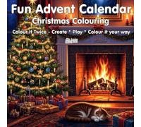 Fun Advent Calendar: Colour It Twice - Create * Play * Colour it your way