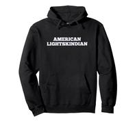 Fun American Lightskindian Light Skin Mixed Heritage Felpa con Cappuccio