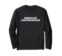 Fun American Lightskindian Light Skin Mixed Heritage Maglia a Manica