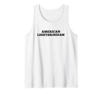 Fun American Lightskindian Light Skin Mixed People of Color Canotta