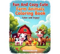 Fun and Cozy Farm Animals Coloring Book