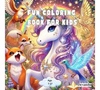 "Fun and Easy Coloring Book for Kids: Hours of Creative Fun with Adorable Designs": "Engaging Coloring Pages for Toddlers and Kids Aged 7-17 to Boost Creativity and Fine Motor Skills