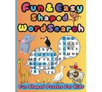 Fun and Easy Shaped Word Search: Animal Themed Puzzle for Kids