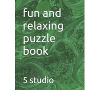 fun and relaxing puzzle book