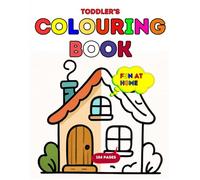 Fun at home: toddler's colouring book