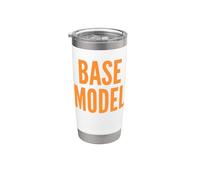 Fun Base Model Non Fancy Anti Luxury Design Bicchiere termico in acciaio inox doppia parete