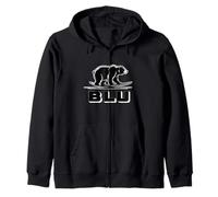 Fun Bear Lake Utah Blu Watersports Vacation Souvenir Felpa con Cappuccio