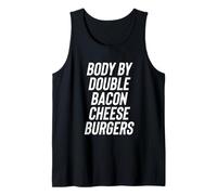Fun Body by Double Bacon Cheeseburgers Meme Saying Canotta