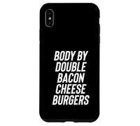 Fun Body by Double Bacon Cheeseburgers Meme Saying Custodia per iPhone XS Max