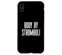 Fun Body by Stromboli Italian Food Meme Saying Custodia per iPhone XS Max
