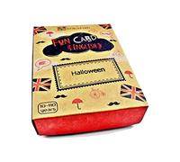 Fun Card English HALLOWEEN (Grammar and Vocabulary Flashcards + Exciting Game)