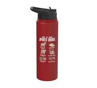 Fun Cat Infinite Energy Loop Sarcasmo Scienza Ipotesi Gatti Stainless Steel Insulated Water Bottle