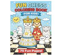 Fun Chess Coloring Book for Kids : Coloring Juniors Series