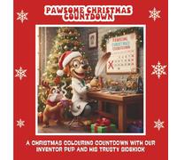Fun Christmas Colouring Book: Pawsome Christmas Countdown