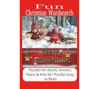 Fun Christmas Wordsearch: Wordsearch Puzzle with Easy-to-Read Print about All things Christmas, Winter, Food, Presents and more| 6.9 inches, 110 pages ... for Vacations, Holidays and Leisure Time.