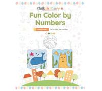 Fun Color By Numbers: Cute Animals, Easy Coloring Activities & Number Learning Workbook | Ages 3-7 |: Simple & Fun Activity Book for Children, ... Skills | Hours of Colorful Learning and P