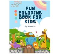 Fun Colouring book for kids: " Learn Colours & Animal Facts with Engaging Activities!"
