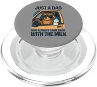Fun Dad Shirt Solo un papà che tornava sempre con il latte PopSockets PopGrip per MagSafe