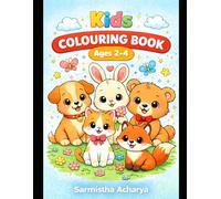Fun & Easy Animals Coloring Book for Toddlers: Adorable Puppy, Kitten, Fox, Bunny & Teddy Bear Illustrations for Early Learning & Creativity