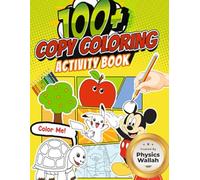 Fun & Easy Coloring Book for Kids: Adorable Animals and Playful Shapes for Ages 3-7