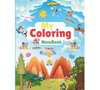 Fun & Easy Coloring Book for Kids: Vehicles, Animals, Fruits, and Fun Things for Kids Ages 3-8