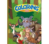 “Fun & Easy Colouring Book for Kids - Learn Colours with Animals, Shapes & More”