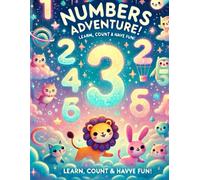 Fun & Easy Number Math Activity Book for Kids: Learn to Count, Trace, Add, and Subtract with Engaging Games and Puzzles for Ages 3-6