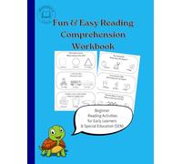 Fun & Easy Reading Comprehension Workbook for kids: Beginner Reading Activities for Early Learners & Special Education (SEN)