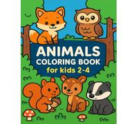 Fun & Educational Animal Coloring Adventures: Interactive Fun for Little Hands: Discovering Animals Through Art!