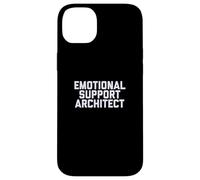 Fun Emotional Support Architect Job Occupation Therapy Joke Custodia per iPhone 14 Plus