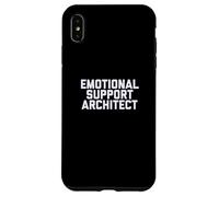 Fun Emotional Support Architect Job Occupation Therapy Joke Custodia per iPhone XS Max