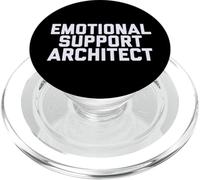 Fun Emotional Support Architect Job Occupation Therapy Joke PopSockets PopGrip per MagSafe