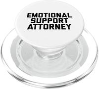 Fun Emotional Support Attorney Lawyer Joke PopSockets PopGrip per MagSafe