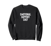 Fun Emotional Support Chef Therapy Joke Felpa