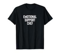 Fun Emotional Support Chef Therapy Joke Maglietta
