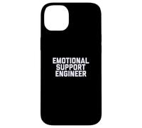 Fun Emotional Support Engineer Job Occupation Therapy Joke Custodia per iPhone 14 Plus