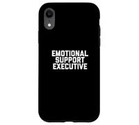 Fun Emotional Support Executive Joke Custodia per iPhone XR