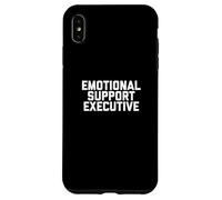 Fun Emotional Support Executive Joke Custodia per iPhone XS Max